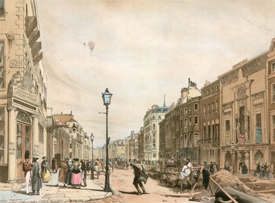 Piccadilly Looking Towards the City by Thomas Shotter Boys